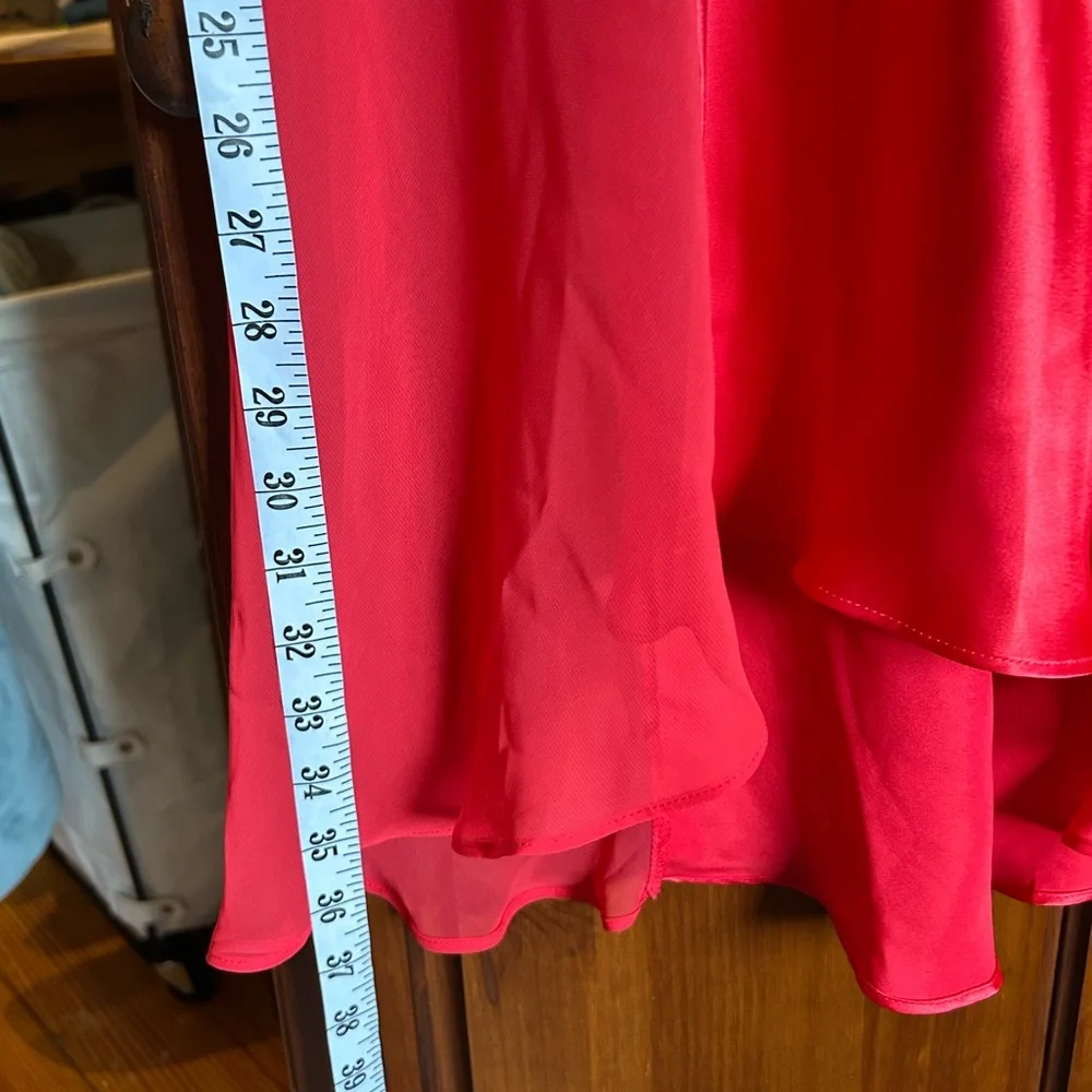 Y2K VINTAGE VICTORIA’S SECRET Red Cutout Slip Dress Satin UO Vintage L‎